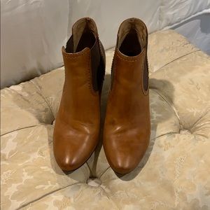 Frye tan booties! Size 8. Excellent condition.
